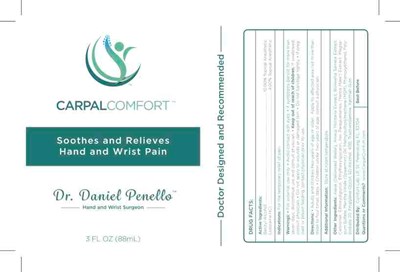 Bottle (Carpal Comfort   Bottle Label (outlined))